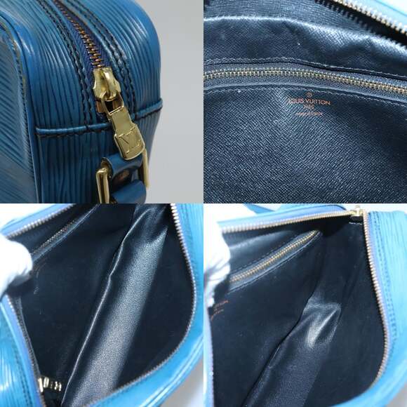 LOUIS VUITTON Epi Trocadero 23 Shoulder Bag Blue M52305 - Picture 11 of 12